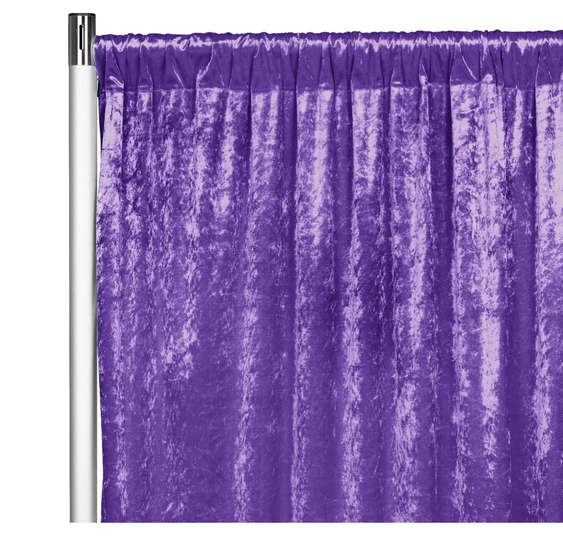 Velvet Drapery Panels