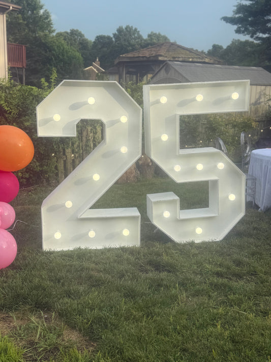 5ft Marquee Number 2