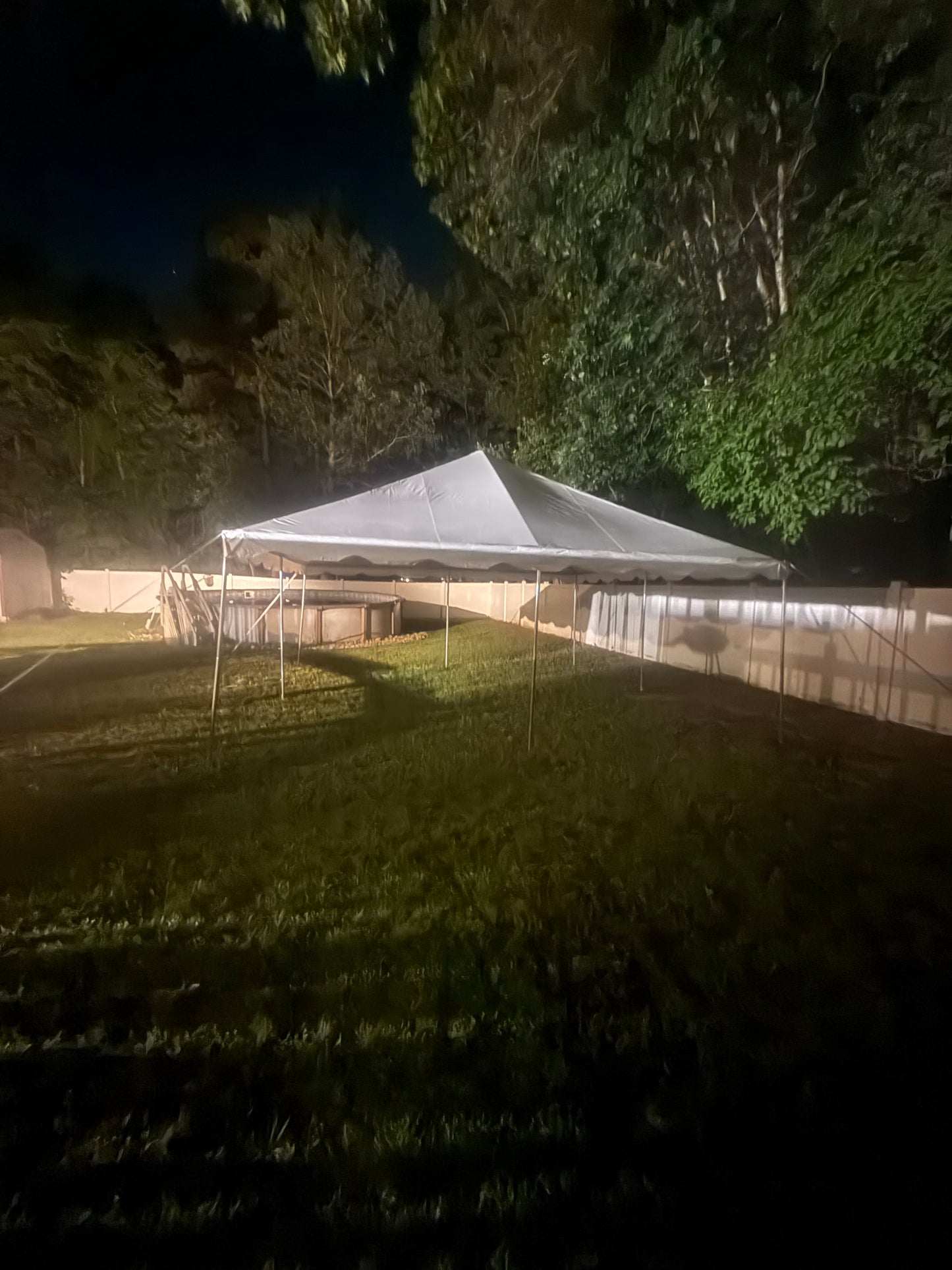 20 x 20 Tent