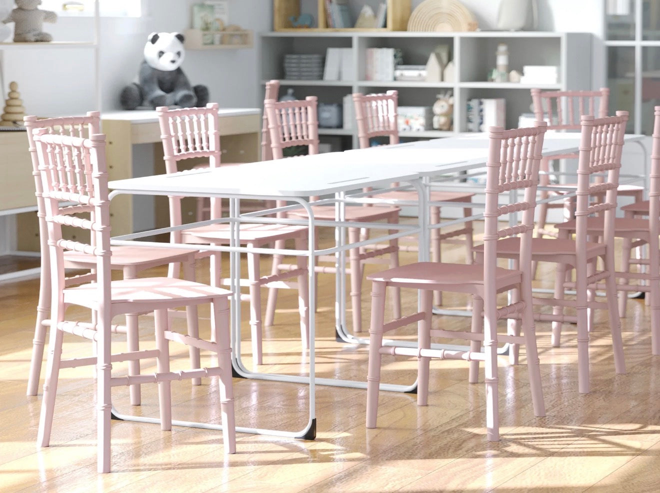 Children Pink Chiavari Chairs