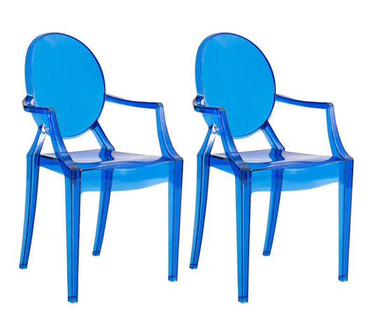 Children Blue Ghost Arm Chair