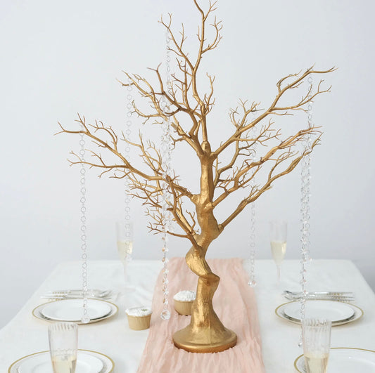 Gold Tree Centerpiece