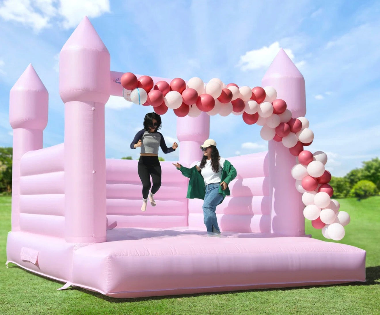 Pink Bounce House 13ft