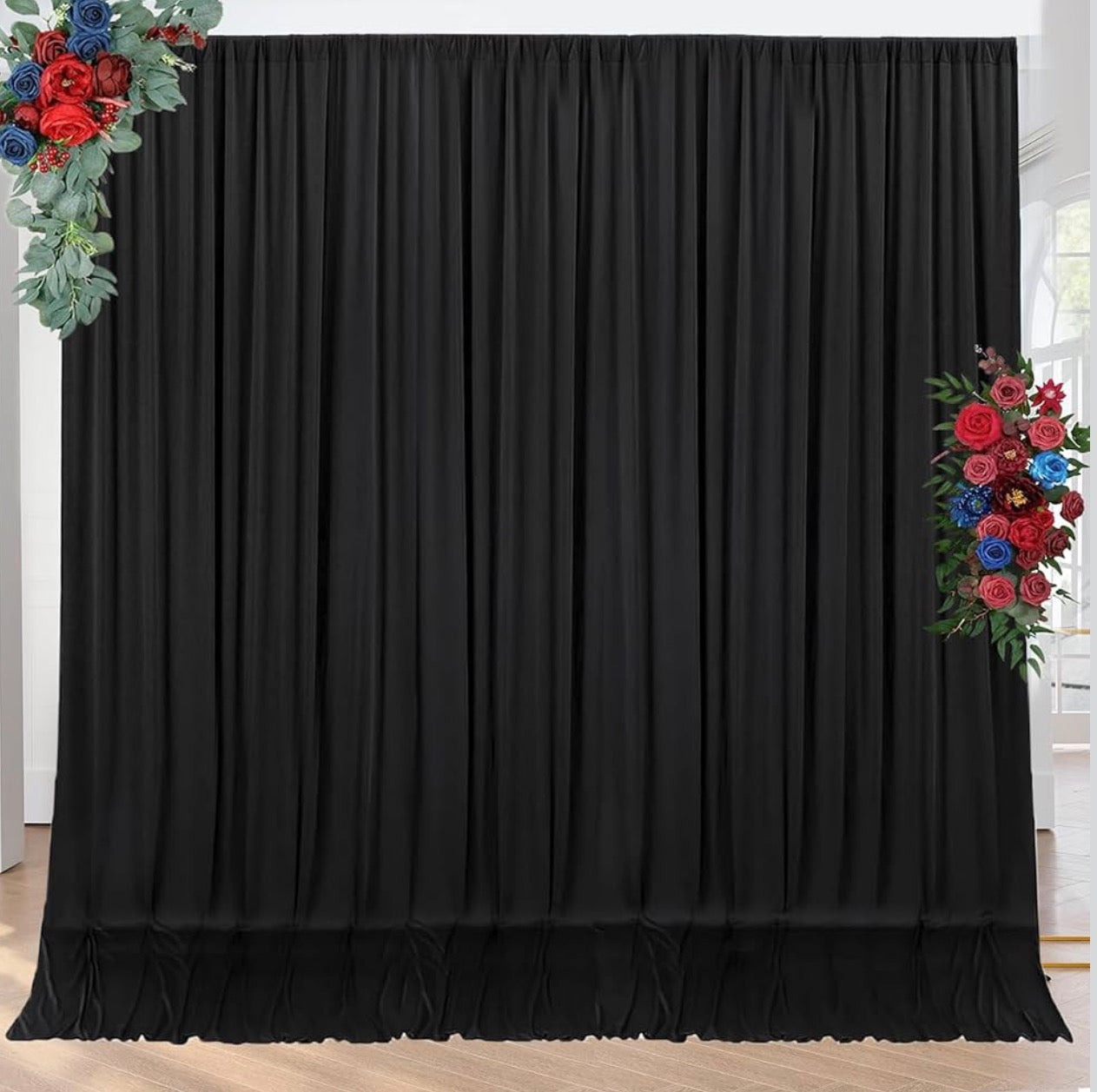 Pipe and Drape with Luxury Drapes