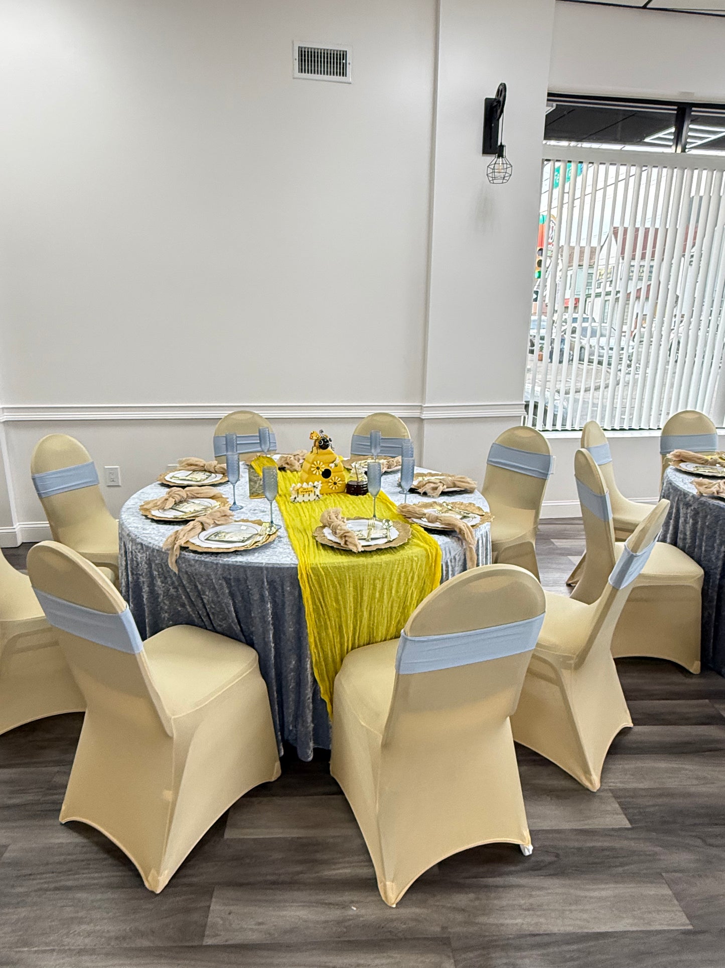 Gold Event Decor Package - 50 guest