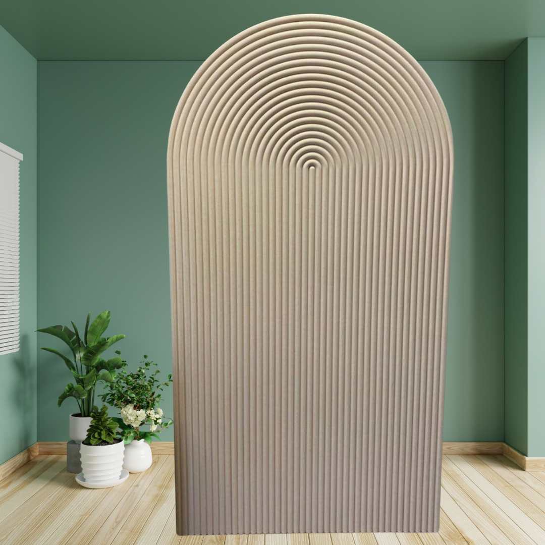 Arch Ripple Wall wood