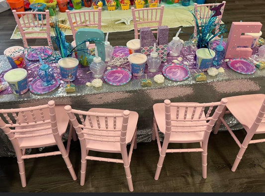 Children Pink  Chiavari Chairs