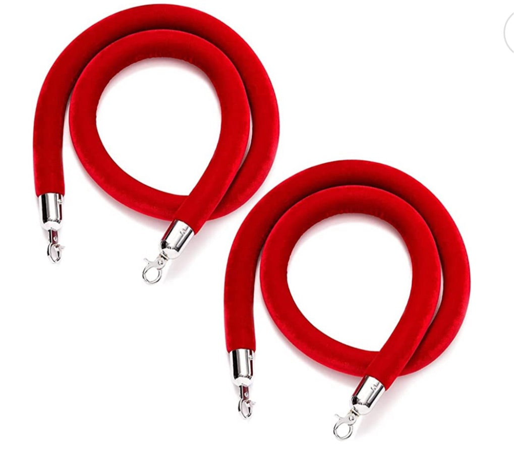 Stanchion Rope Red