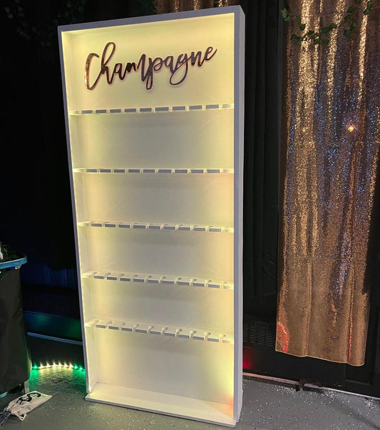 Champagne Wall -Led White