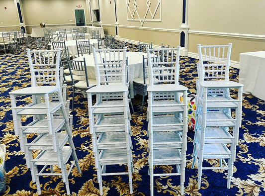 Children white Chiavari Chairs